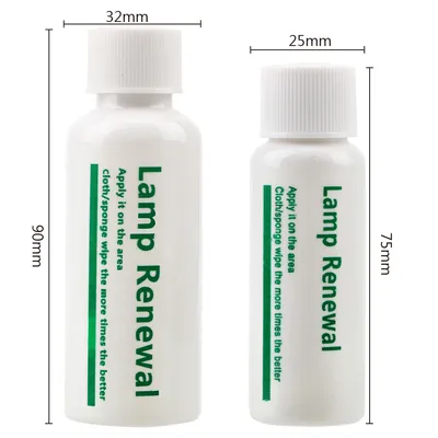 Automobile headlight repair liquid