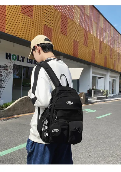 High School And College Student College Style Computer Bag Couple Backpack