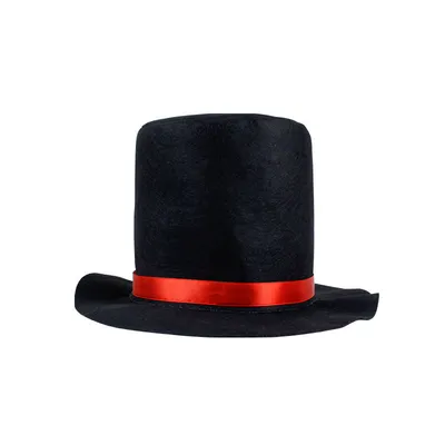 Halloween Snowman Hat Christmas Black Felt Magic Hat