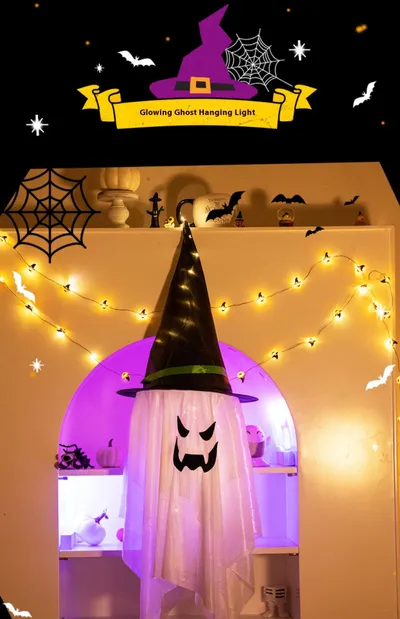 Halloween Decoration Glowing Ghost Party Supplies