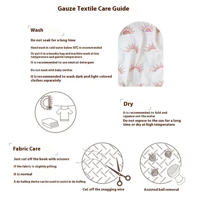 Bamboo Cotton Cloth Quilt Cover Blanket Newborn Baby Swaddle Summer Bag