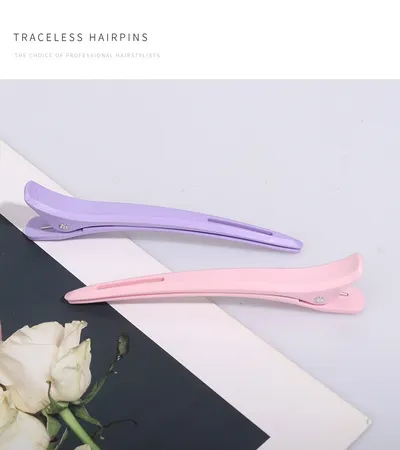 Clip Hairdressing Long Beak Clip Duck Barber Shop Hot Dyeing Partition Positioning Hair Cutting