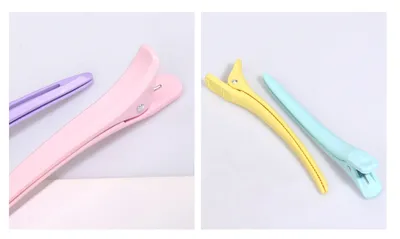 Clip Hairdressing Long Beak Clip Duck Barber Shop Hot Dyeing Partition Positioning Hair Cutting
