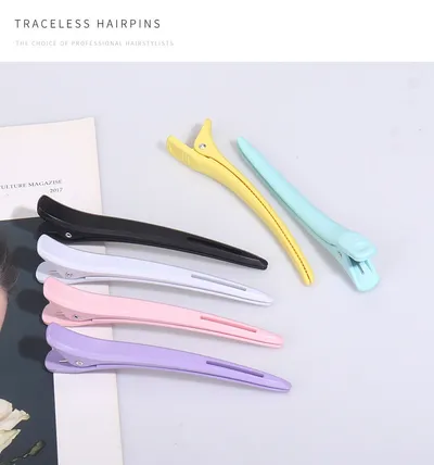 Clip Hairdressing Long Beak Clip Duck Barber Shop Hot Dyeing Partition Positioning Hair Cutting