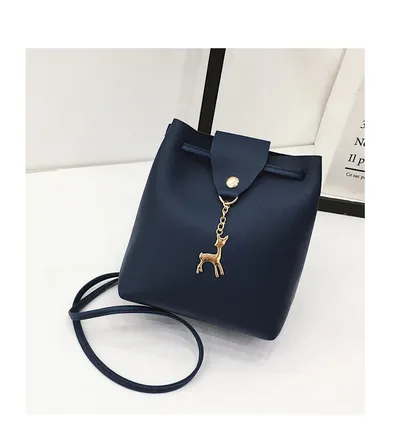Summer new style pu female bag bucket