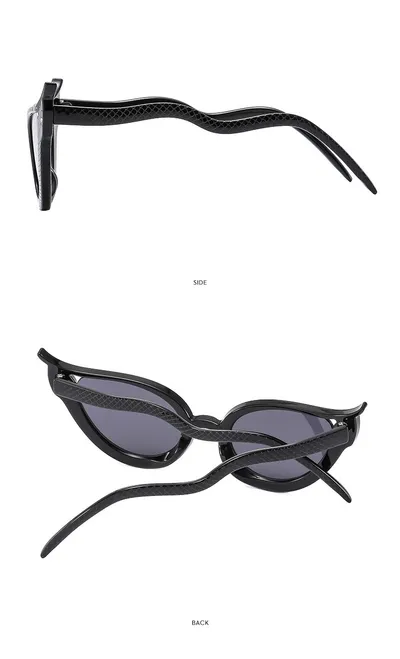 Personalized Sunglasses Funny Hot Girl Snake-shaped Women