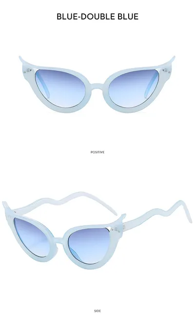 Personalized Sunglasses Funny Hot Girl Snake-shaped Women