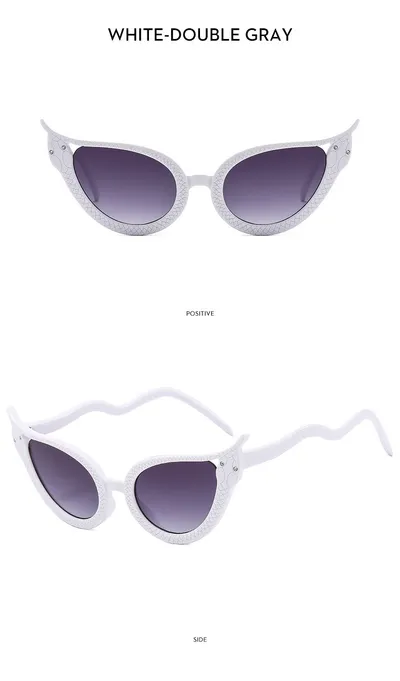 Personalized Sunglasses Funny Hot Girl Snake-shaped Women