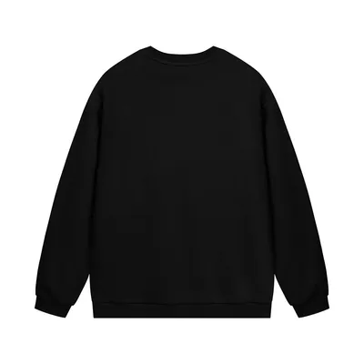 Fashion Solid Color Loose Sweater Men