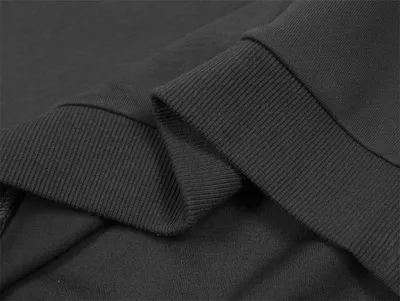 Fashion Solid Color Loose Sweater Men