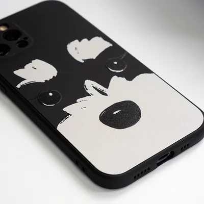 Liquid Silicone Phone Case Full Hemming