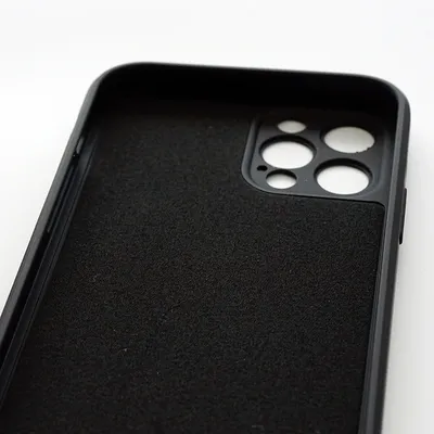 Liquid Silicone Phone Case Full Hemming