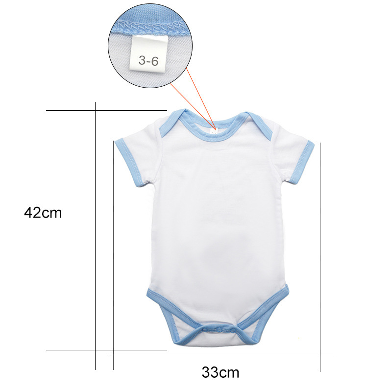 September DecDIY Summer Baby Bodysuit Newborn Thin