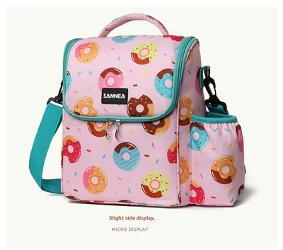 Children's Cartoon Insulated Bag Students With Meals Lunch Box Bag Portable Cold Preservation Ice Pack