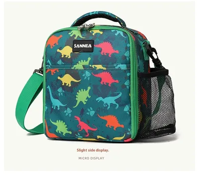Children's Cartoon Insulated Bag Students With Meals Lunch Box Bag Portable Cold Preservation Ice Pack