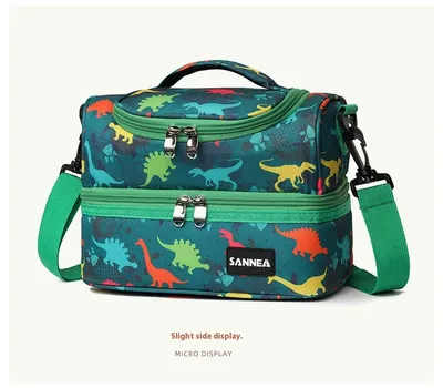 Children's Cartoon Insulated Bag Students With Meals Lunch Box Bag Portable Cold Preservation Ice Pack
