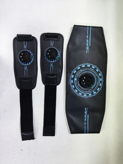 Men's Sports Calories Display Massage Fitness Belt