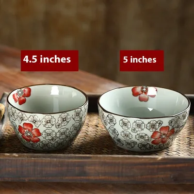 Creative Square Bowl Home Thickened And Anti-scald Underglaze Tableware