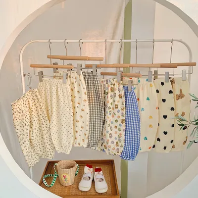 Korean Style Baby Anti-mosquito Pants Thin Cotton Trousers Loose