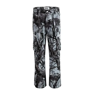 Jungle Camouflage Workwear Trousers Men