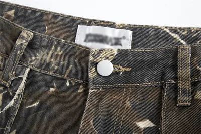 Jungle Camouflage Workwear Trousers Men