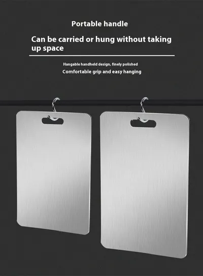 Kitchen Thickened Cutting Board Stainless Steel Cut Vegetables Meat Chopping Board Cooking Tools Anti-mold Cutting Boards Mats