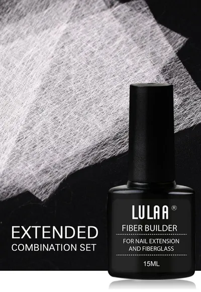 Nail Extension Fiber Set Nail Extension Gel Repair Liquid Paper-free Support Sheet