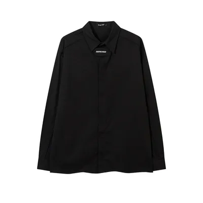 Trendy Brand Handsome Loose Long-sleeved Shirt