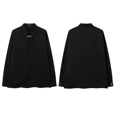 Trendy Brand Handsome Loose Long-sleeved Shirt