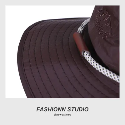 Trendy Sun-proof Mountaineering Summer Sun Hat Men