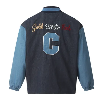 European And American Baseball Jacket Men