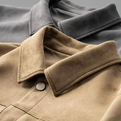 Fashion Leather Jacket Men's Casual Top