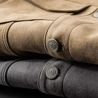 Fashion Leather Jacket Men's Casual Top