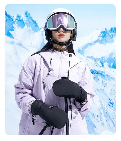 Wind And Cold Proof Thick Touch Screen Cycling Gloves