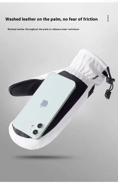 Wind And Cold Proof Thick Touch Screen Cycling Gloves