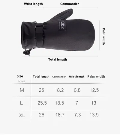 Wind And Cold Proof Thick Touch Screen Cycling Gloves