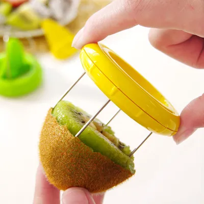 Multi-fruit Slices Flesh Digging Spoon Melon Go Fruit Capsule Kiwi Dragon Fruit Cut Into Strips