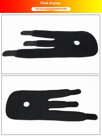 Spring Support Running Outdoors Skipping Rope Riding Basketball Knee Pad