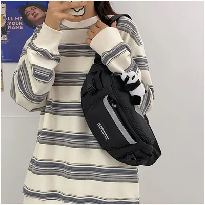 Chest Bag Men's Sports Large-capacity Crossbody Bag