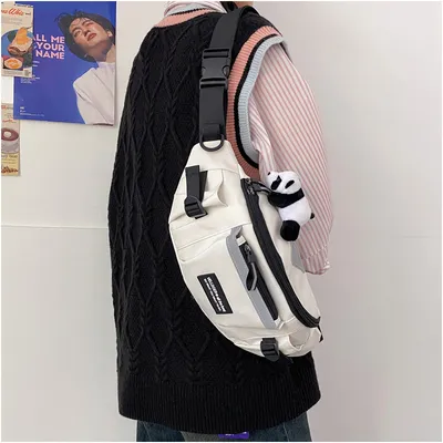 Chest Bag Men's Sports Large-capacity Crossbody Bag