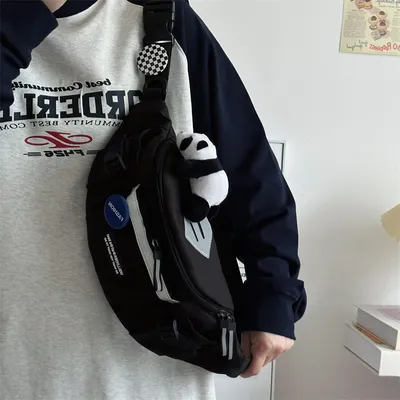 Chest Bag Men's Sports Large-capacity Crossbody Bag