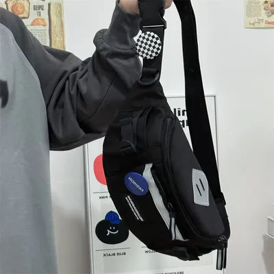 Chest Bag Men's Sports Large-capacity Crossbody Bag