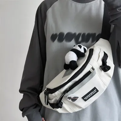 Chest Bag Men's Sports Large-capacity Crossbody Bag