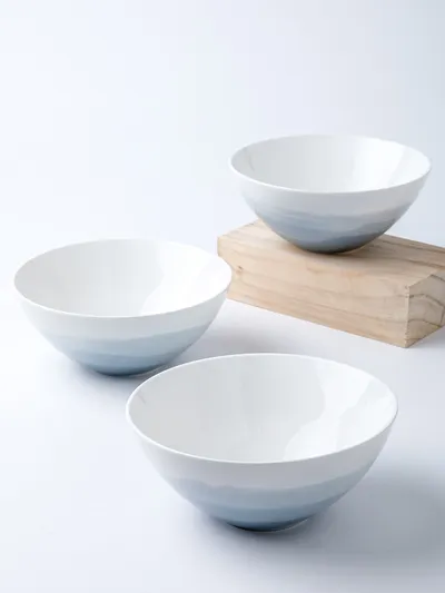 Solid Color Personalized Home Creative Ceramic Noddle Bowl