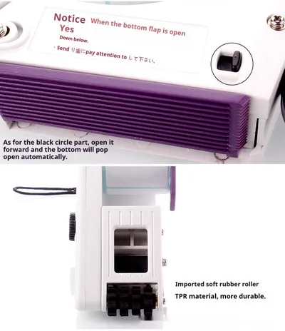 Semi Automatic Flat Small Self-adhesive Label Machine