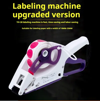 Semi Automatic Flat Small Self-adhesive Label Machine