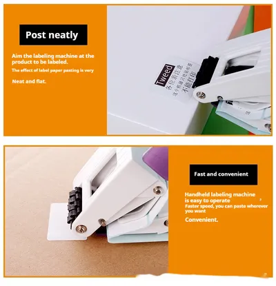 Semi Automatic Flat Small Self-adhesive Label Machine
