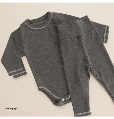 Baby Bunny Ears Bellyband Triangle Jumpsuit Trousers Suit