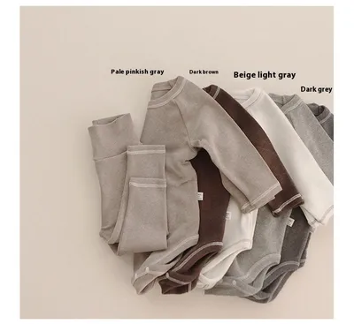 Baby Bunny Ears Bellyband Triangle Jumpsuit Trousers Suit