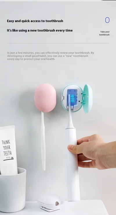 Portable Mini Toothbrush Disinfector For Home Travel